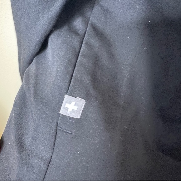 FIGS Technical Collection Shirt Men's Large Black Polo Long-Sleeve Scrub - Picture 4 of 9